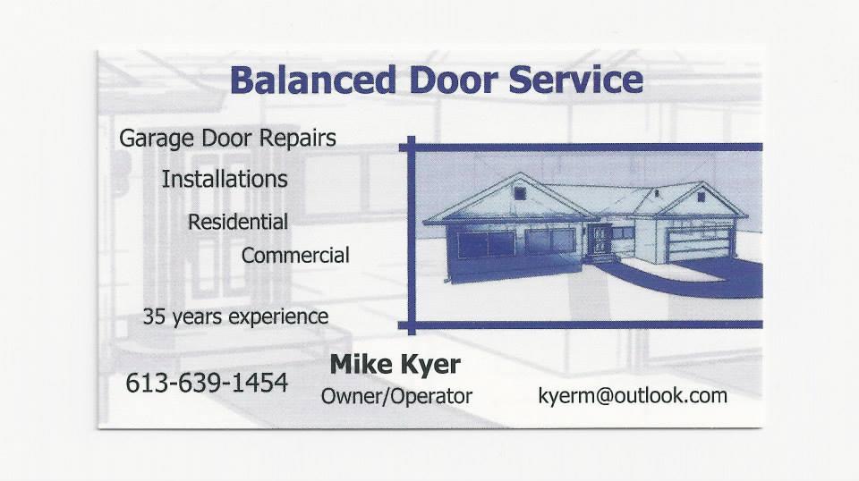 Balanced Door Service-whole